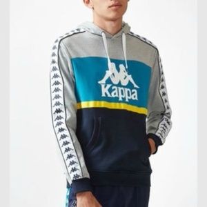 Kappa Andrews color block hoodie pullover